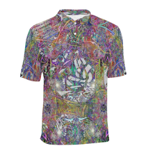 Load image into Gallery viewer, connect-C Men's All Over Print Polo Shirt (Model T55)