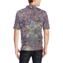 Load image into Gallery viewer, connect-C Men's All Over Print Polo Shirt (Model T55)