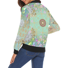 Load image into Gallery viewer, kimo All Over Print Bomber Jacket for Women (Model H19)