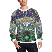 Load image into Gallery viewer, tiling(99) Men's Oversized Fleece Crew Sweatshirt (Model H18)