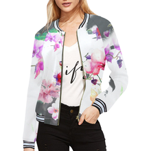 Load image into Gallery viewer, Naamloos-j All Over Print Bomber Jacket for Women (Model H21)