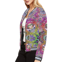 Load image into Gallery viewer, lady z All Over Print Bomber Jacket for Women (Model H21)