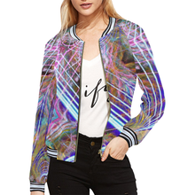 Load image into Gallery viewer, swabby All Over Print Bomber Jacket for Women (Model H21)
