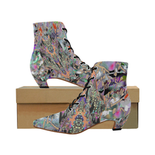 Load image into Gallery viewer, 1kokopie Women's Pointed Toe Low Heel Booties (Model 052)