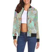 Load image into Gallery viewer, kimo All Over Print Bomber Jacket for Women (Model H19)