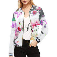 Load image into Gallery viewer, Naamloos-j All Over Print Bomber Jacket for Women (Model H21)