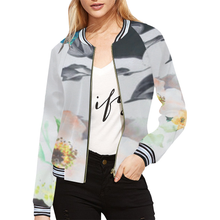 Load image into Gallery viewer, 12784 All Over Print Bomber Jacket for Women (Model H21)