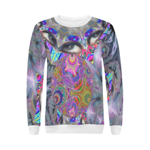 Load image into Gallery viewer, casio All Over Print Crewneck Sweatshirt for Women (Model H18)