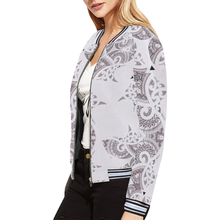 Load image into Gallery viewer, tiling(121) All Over Print Bomber Jacket for Women (Model H21)