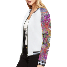 Load image into Gallery viewer, copy All Over Print Bomber Jacket for Women (Model H21)