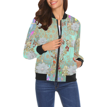 Load image into Gallery viewer, kimo All Over Print Bomber Jacket for Women (Model H19)