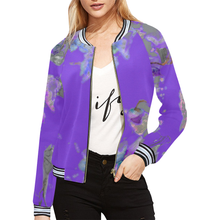 Load image into Gallery viewer, Naas-j All Over Print Bomber Jacket for Women (Model H21)