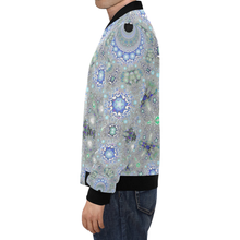 Load image into Gallery viewer, stars All Over Print Bomber Jacket for Men (Model H19)