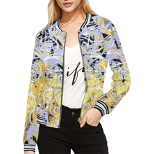 Load image into Gallery viewer, 1200px-Lorbeerkranz_Zypern_rem All Over Print Bomber Jacket for Women (Model H21)