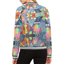Load image into Gallery viewer, astro All Over Print Bomber Jacket for Women (Model H21)