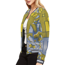 Load image into Gallery viewer, alta All Over Print Bomber Jacket for Women (Model H21)