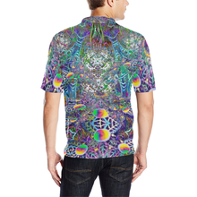 Load image into Gallery viewer, tiling(33)kogpie Men's All Over Print Polo Shirt (Model T55)