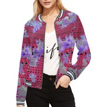 Load image into Gallery viewer, Naas-jkopie All Over Print Bomber Jacket for Women (Model H21)