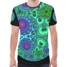 Load image into Gallery viewer, tiling (9) New All Over Print T-shirt for Men (Model T45)