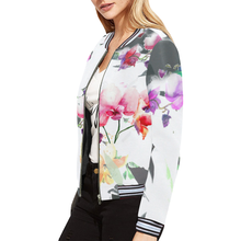 Load image into Gallery viewer, Naamloos-j All Over Print Bomber Jacket for Women (Model H21)