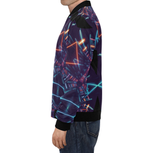 Load image into Gallery viewer, qon All Over Print Bomber Jacket for Men (Model H19)