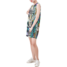 Load image into Gallery viewer, 1kopiekopie Sleeveless Round Neck Shift Dress (Model D51)