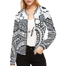Load image into Gallery viewer, tiling(118) All Over Print Bomber Jacket for Women (Model H21)