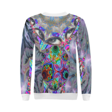 Load image into Gallery viewer, casio All Over Print Crewneck Sweatshirt for Women (Model H18)