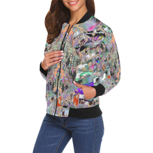 Load image into Gallery viewer, shonuff All Over Print Bomber Jacket for Women (Model H19)