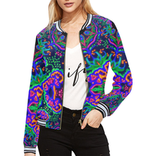 Load image into Gallery viewer, dalai All Over Print Bomber Jacket for Women (Model H21)