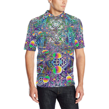 Load image into Gallery viewer, tiling(33)kogpie Men's All Over Print Polo Shirt (Model T55)