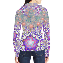 Load image into Gallery viewer, paradoxica All Over Print Full Zip Hoodie for Women (Model H14)