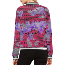 Load image into Gallery viewer, copy All Over Print Bomber Jacket for Women (Model H21)
