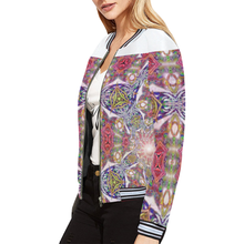 Load image into Gallery viewer, zala All Over Print Bomber Jacket for Women (Model H21)