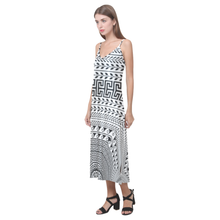 Load image into Gallery viewer, gosjy V-Neck Open Fork Long Dress(Model D18)