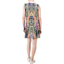 Load image into Gallery viewer, 1kokopie Sleeveless Round Neck Shift Dress (Model D51)