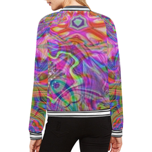 Load image into Gallery viewer, tiling(81) All Over Print Bomber Jacket for Women (Model H21)