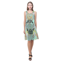 Load image into Gallery viewer, joke Sleeveless Splicing Shift Dress(Model D17)