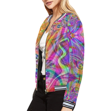 Load image into Gallery viewer, tiling(81) All Over Print Bomber Jacket for Women (Model H21)