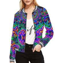 Load image into Gallery viewer, dalai All Over Print Bomber Jacket for Women (Model H21)
