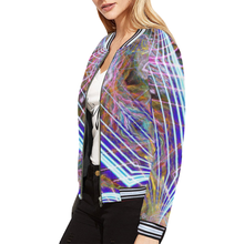 Load image into Gallery viewer, swabby All Over Print Bomber Jacket for Women (Model H21)