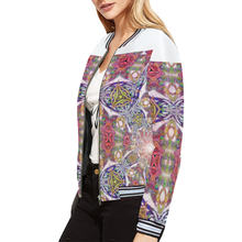 Load image into Gallery viewer, zala All Over Print Bomber Jacket for Women (Model H21)