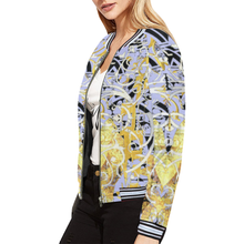 Load image into Gallery viewer, 1200px-Lorbeerkranz_Zypern_rem All Over Print Bomber Jacket for Women (Model H21)