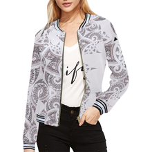 Load image into Gallery viewer, tiling(121) All Over Print Bomber Jacket for Women (Model H21)