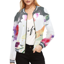 Load image into Gallery viewer, copy All Over Print Bomber Jacket for Women (Model H21)