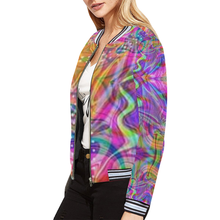 Load image into Gallery viewer, tiling(81) All Over Print Bomber Jacket for Women (Model H21)