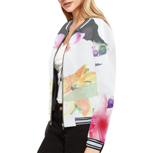 Load image into Gallery viewer, copy All Over Print Bomber Jacket for Women (Model H21)