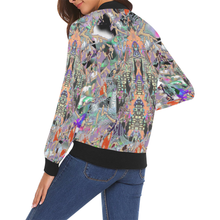 Load image into Gallery viewer, shonuff All Over Print Bomber Jacket for Women (Model H19)