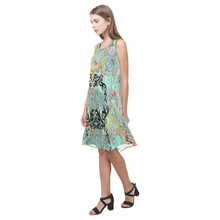 Load image into Gallery viewer, joke Sleeveless Splicing Shift Dress(Model D17)