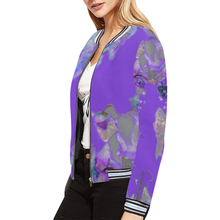Load image into Gallery viewer, Naas-j All Over Print Bomber Jacket for Women (Model H21)